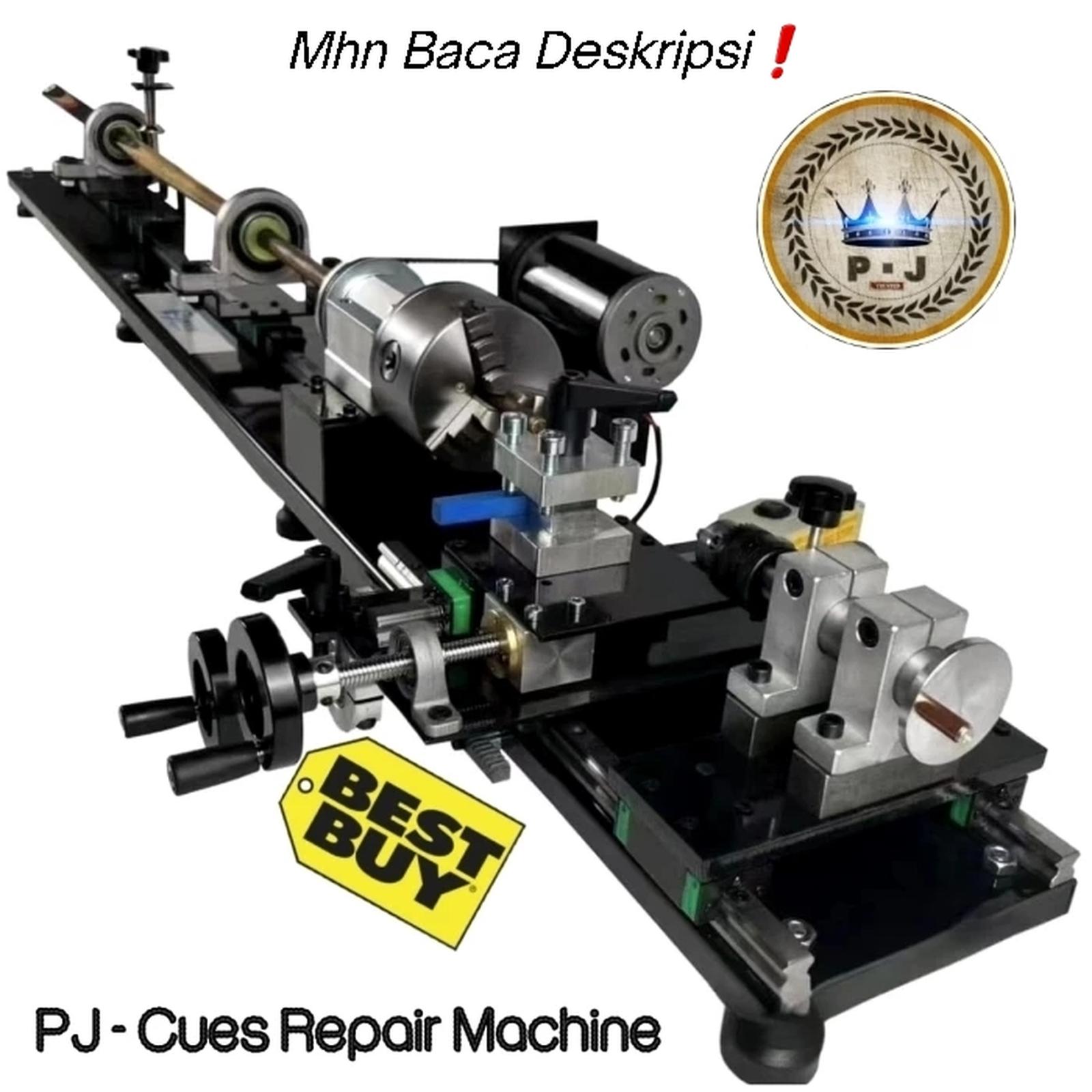 PJ - Professional Billiard Snooker Lathe Machine | Multi Function - Cue Repair