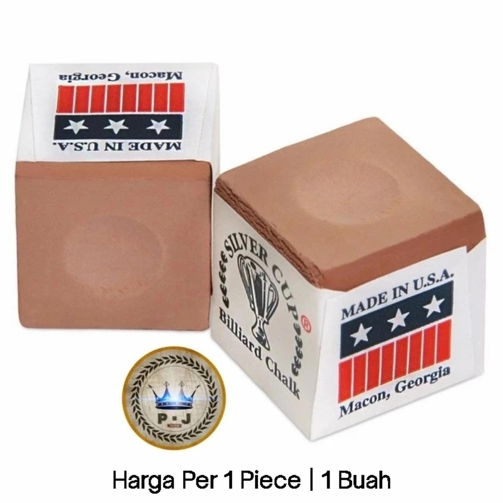 PJ - Kapur | Chalk Billiard | TAN | Silver Cup USA | Eceran