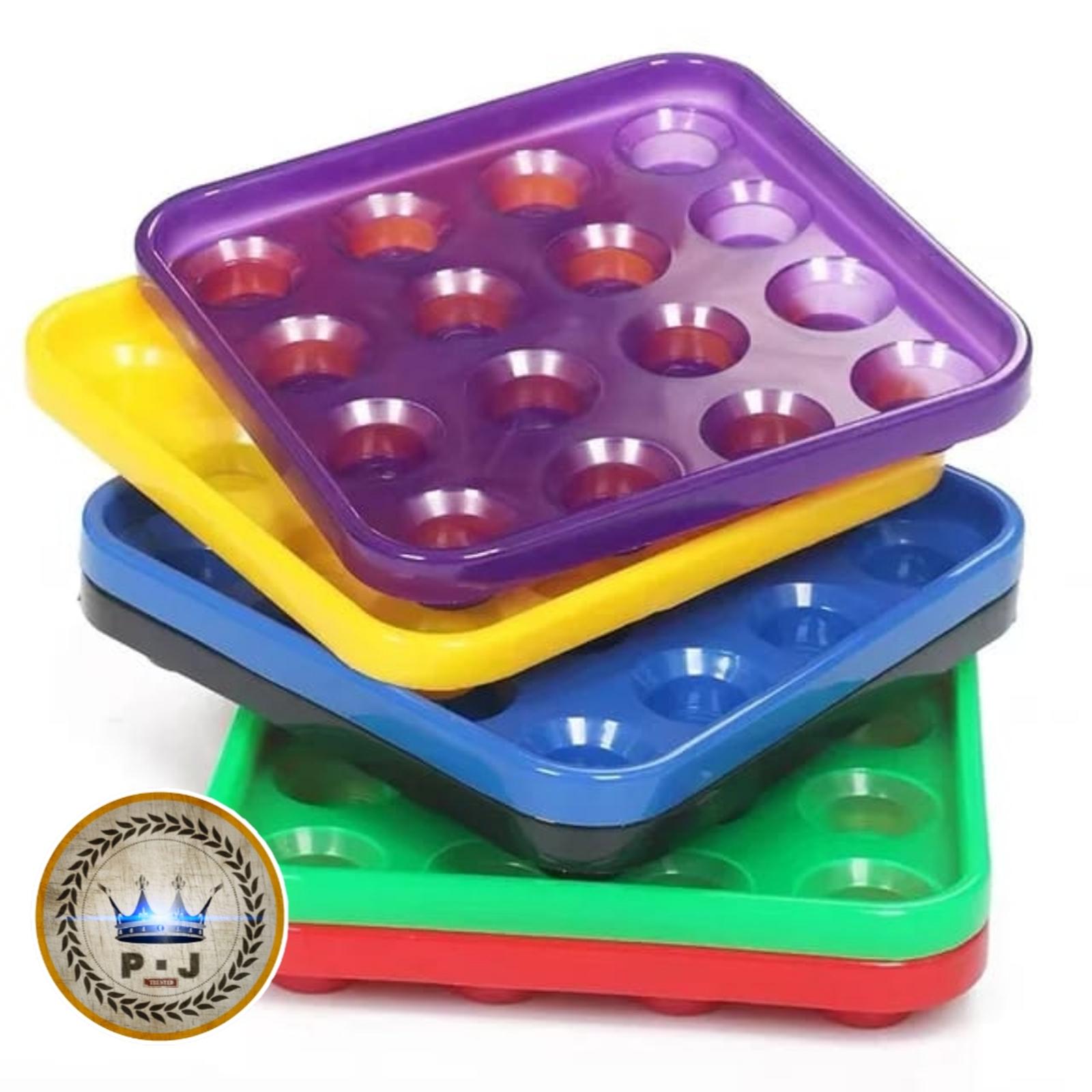 PJ - Tatakan | Nampan Billiard - Ball Tray | 2.1/4 Inch - Hitam