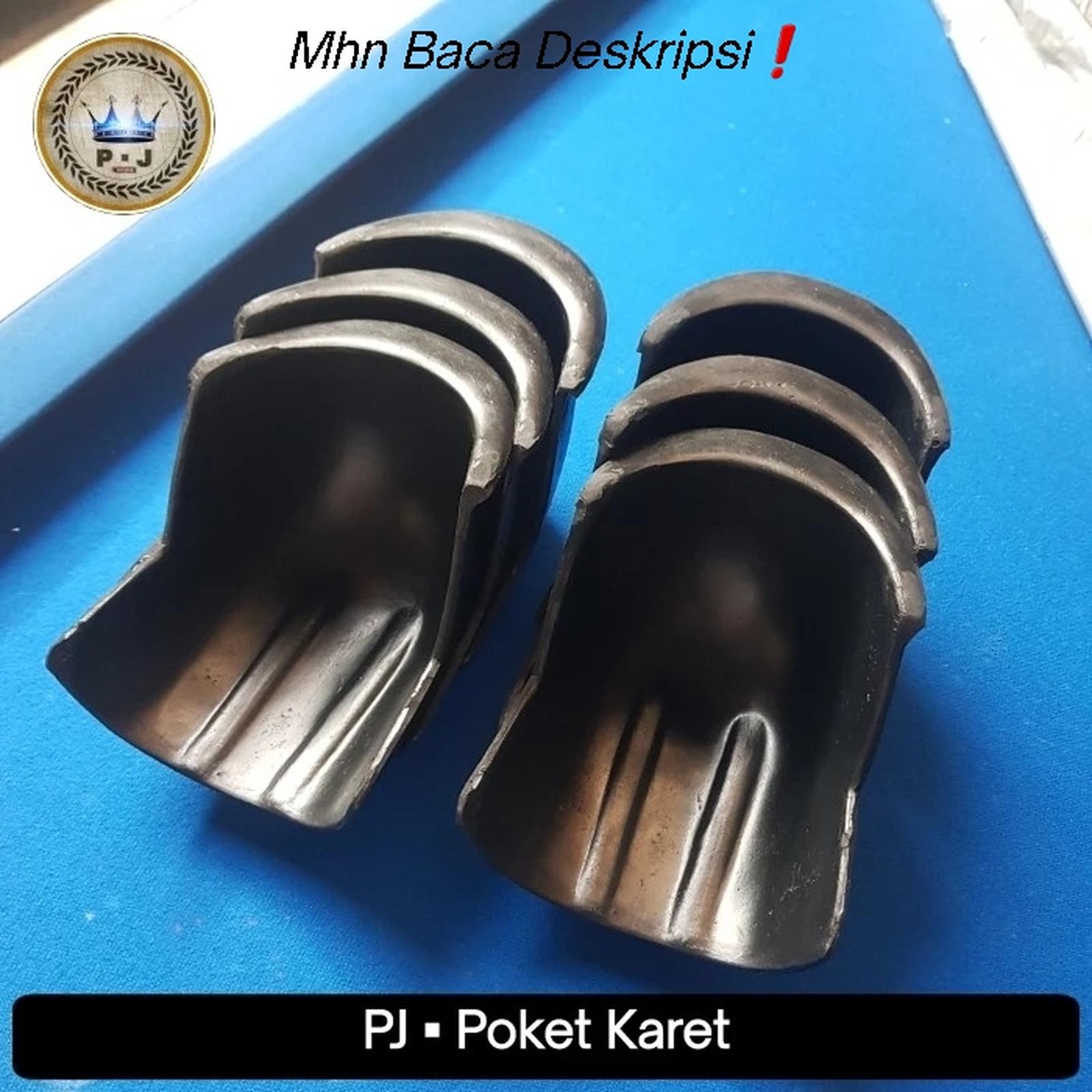 PJ | Rubber Pocket | Poket Karet Meja Billiard 7-8 Ft
