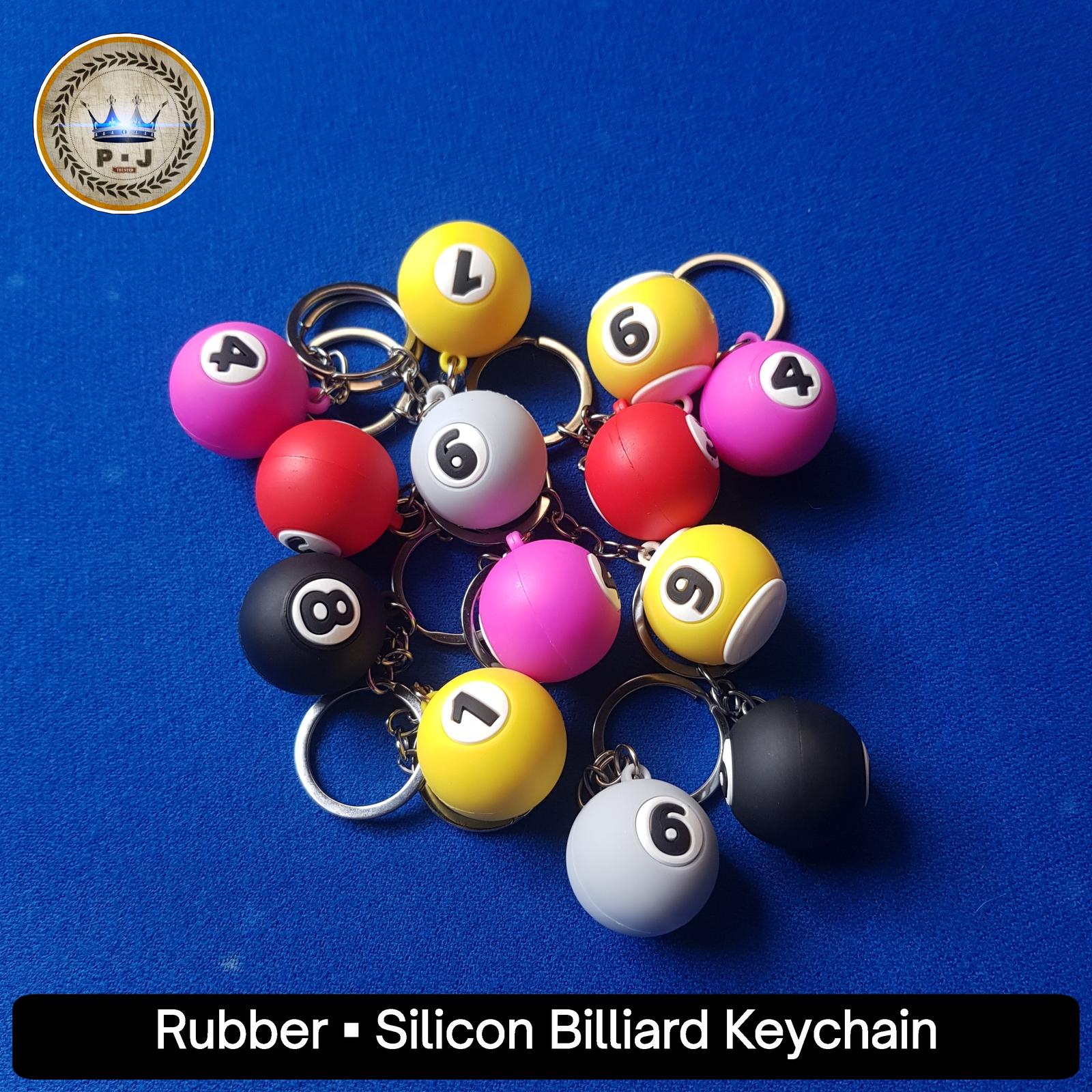 PJ︎ - Gantungan Kunci HQ Rubber︎Silicon - Bola 9