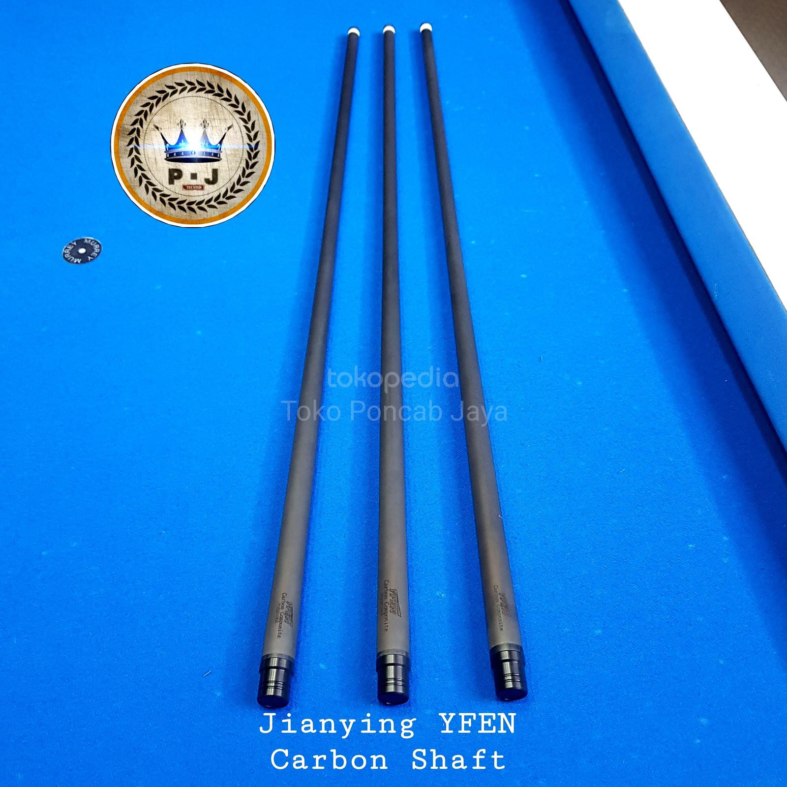 PJ - Stick Billiard | Jianying YFEN - Carbon | Wavy | Shaft Only